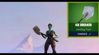 Ice Breaker Pickaxe Showcase