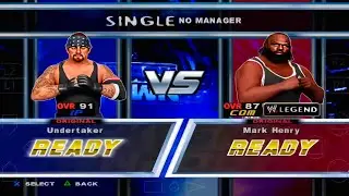 Undertaker Vs Mark Henry Goes Brutal In Unforgiven | WWE Here Comes The Pain Mod All Stars -WWE HCTP