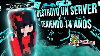 La piba de 14 a&ntilde;os que destruyo un server de Minecraft  _Carmen_ | Librecraft