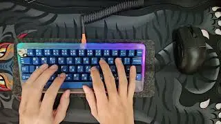 KBDFans Agar - Carbon Fiber Plate - Diamond Polished MX2A Brown