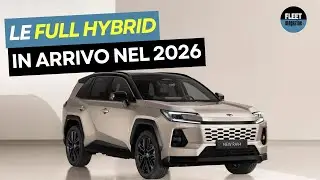Le auto full hybrid in arrivo nel 2026 a un prezzo 