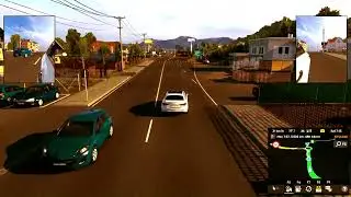 Lets Play Euro Truck Simulator 2 | Range Rover VS Benz C300
