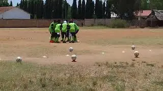Ukunda Starlets fc during aprep for the match against Bandari Queens fc at Bongwe grounds 3/2/24.