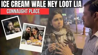 Ice Cream in Connaught Place Vlog | Bhoomika and Pankaj Arora Vlogs #vlog