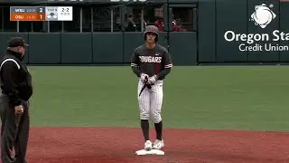 WSU Baseball: Highlights at #15 Oregon St. 3/12/23