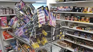 AMOCS Armyshop L&uuml;beck 28.12.2024 Innenstadt Altstadt Hansestadt Beckergrube #Silvester #Feuerwerk