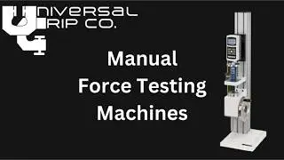 Manual Force Testing Machines for Tensile & Compression