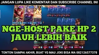 TUTORIAL JADI HOST GB MMR MENGGUNAKAN 2 HP TERBARU 2023