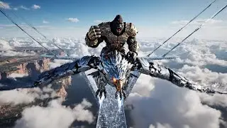 Kong vs Mecha Eagle! 🦅 Epic Sky High Battle on the Glass Bridge Part 2   Ep 6