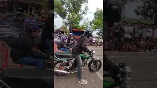 Honda GL vs Yamaha RX | GL nya Malah Start Duluan #yamaha #rxking #rx #rxking135cc #hondagl #drag