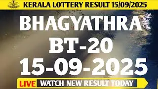 BHAGYATHARA BT-20 LOTTERY RESULT TODAY 15/9/25 LOTTERY