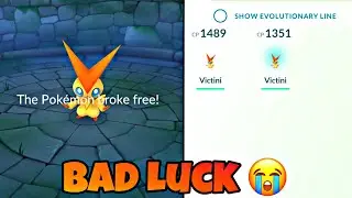 Again Got 🤯 Worst IVs Victini Pokemon Go Deluxe Pass