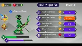A gameplay of arrow go game