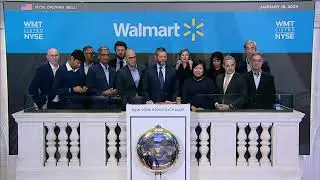 Walmart (NYSE: WMT) Rings The Opening Bell&reg;