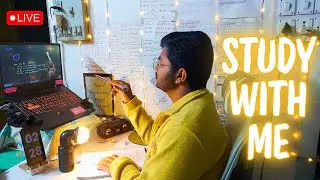 4 Hours STUDY SPRINT📚 | 🔴LIVESTREAM | 240 Min. Timer | WITH BONFIRE🔥 | Deep Kumar IES