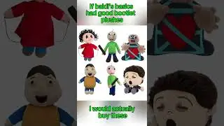 If #baldibasics actually had good bootLeg plushes @BasicallyGames