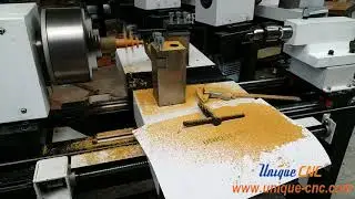 Small cnc wood lathe for various wooden products