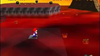 Super Mario 64 #47 Werfe die Bullies in die Lava!