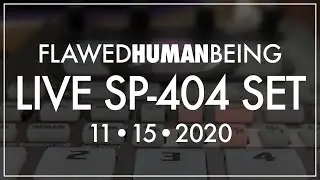 FLAWED HUMAN BEING // LIVE SP-404 SET