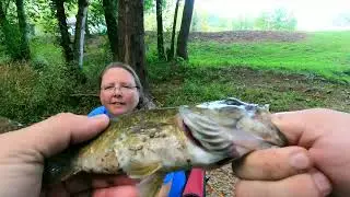 NEW SPOT TO FISH ..... THE LOSER MUST COOK AND WASH THE DISH