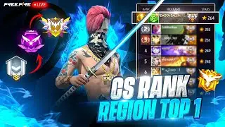 DADDY CALLING IS BACK CS REGION TOP 1!! MOBILE GAMEPLAY 🔥#freefirelive #live #daddycallinglive
