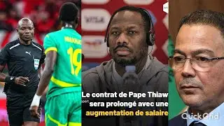 Incroyable! La CAF blanchit Ndala! Maroc fzit appel! Pape Thiaw prolongé et augmenté...