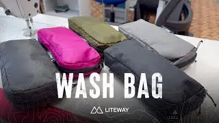 Wash Bag - an ultralight accessory for bright adventures