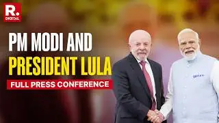 PM Modi and Brazilian President Lula da Silva, Targeting $20B Trade Deal | Joint Press Conference
