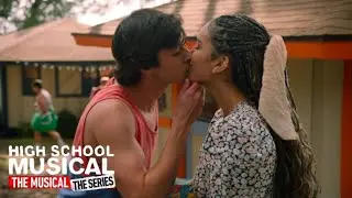EJ and Gina kiss scene/HSMTMTS  3x01