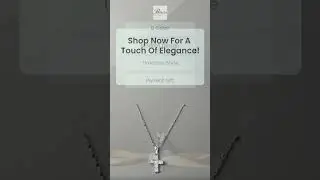 Elegant Moissanite Cross Pendant