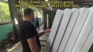 Индивидуальная высококачественная пена 3D декоративная настенная панельная машина #construction #eps