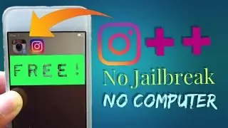 Download Instagram++ For Free Without Jailbreak|NO COMPUTER iOS 9/10-10.3.1