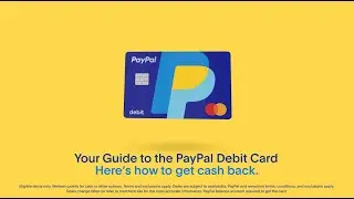 PayPal Debit Card: How to Get Cash Back