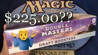 Is this Double Masters 2022 Draft Booster Box Worth $225??