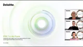 IFRS-Praxisgespräch; IFRS 7 in der Praxis