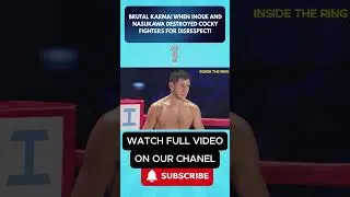 BRUTAL KARMA! When Inoue and Nasukawa DESTROYED COCKY Fighters For Disrespect!