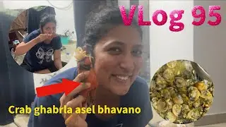 Crab pahilyanda khalla 😳🦀 | Tai expert nikli 😂”@shravanchavan-op 