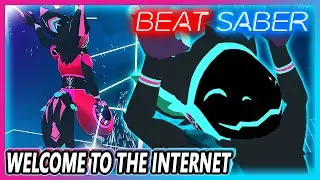 Welcome to the Internet Protogen in Beat Saber