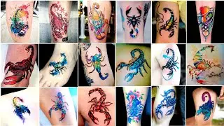 color tattoo | Scorpion tattoo 3D design