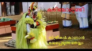 Karim Chamundi Theyyam (കരിം ചാമുണ്ടി തെയ്യം)/സ്ത്രീകൾ കാണാൻ ഭയപ്പെടുന്ന തെയ്യം.