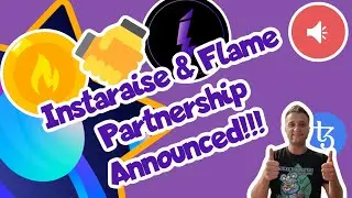 Tezos Defi: Flame defi farm and Instaraise IDO platform partnership Announcement - Great News!!!