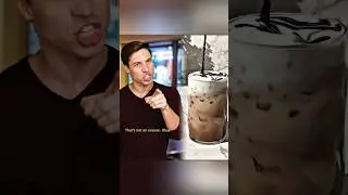 He got an undercover decaf every day after that. True Story. ☕🤬 #skit #barista #funny #pov #acting