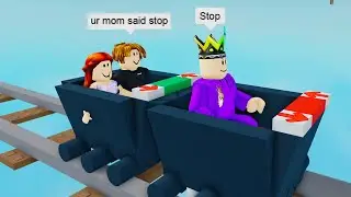 DON'T STOP! on Roblox Cart Ride Into Rdite! (Funny Moments)