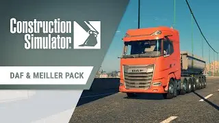 Construction Simulator &ndash; DAF & MEILLER Pack Release Trailer