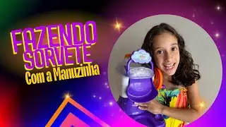 Fazendo SORVETE com a Sorveteria Kids Chef: DICAS e Truques INCR&Iacute;VEIS de Manuzinha! #brinquedos
