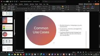 Big Data SQL and NoSQL