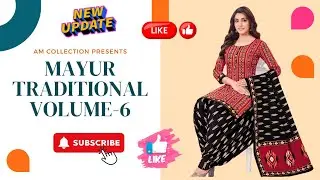 Mayur Creation Traditional Volume 6 Cotton Suit Collection with Price || Mayur Dress Wholesale Price