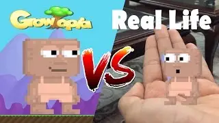 GROWTOPİA VS REAL LİFE! (Funny Montage)
