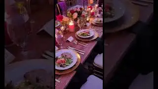 Candlelit Wedding Reception - Puff &lsquo;n Stuff Catering