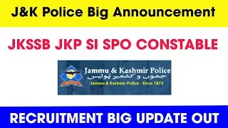 JK Police Big Update Out || J&K Police Online Character Certificate JK Ecop
